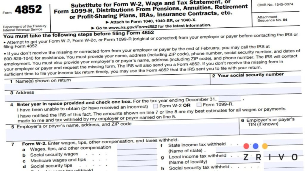 Form 1310 Instructions 2021 2022 IRS Forms Zrivo